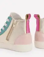 Leather Metallic High Tops-Multi Metallic(24)
