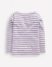Ella Breton-Ivory / Aster Purple Stripe(2-3y)