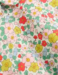 Peter Pan Collar Jersey Dress-Vanilla Apple Blossom Floral(2-3y)