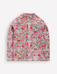Sun Safe Patterned Rash Vest-Pink Apple Blossom Floral
