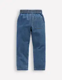 Pull-On Trouser-Vintage Embroidered Daisy(2-3y)