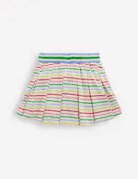 Pleated Jersey Skort-Multi Stripe(2-3y)