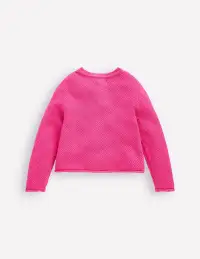 Everyday Cotton Cardigan-Sorbet Pink(2-3y)