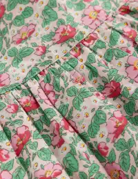 Nostalgic Pinny Dress-Chalk Pink Rose(0-3m)