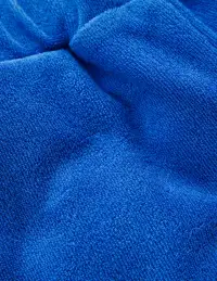 Frill Hem Towelling Shorts-Kingfisher Blue(2-3y)