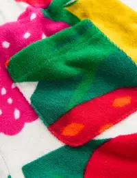 Frill Hem Towelling Shorts-Multi Giant Fruit(2-3y)