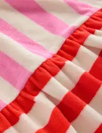 Ariel Twirly Towelling Dress-Hotchpotch Multi Stripe(2-3y)