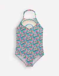 Ellery Fun Logo Swimsuit-Multi Flowerbed Shell(2-3y)