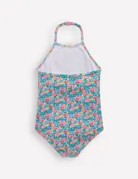 Ellery Fun Logo Swimsuit-Multi Flowerbed Shell(2-3y)