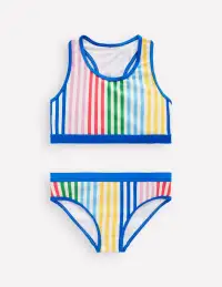 Racerback Bikini-Hotchpotch Stripe(2-3y)