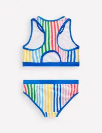 Racerback Bikini-Hotchpotch Stripe(2-3y)