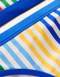Racerback Bikini-Hotchpotch Stripe(2-3y)
