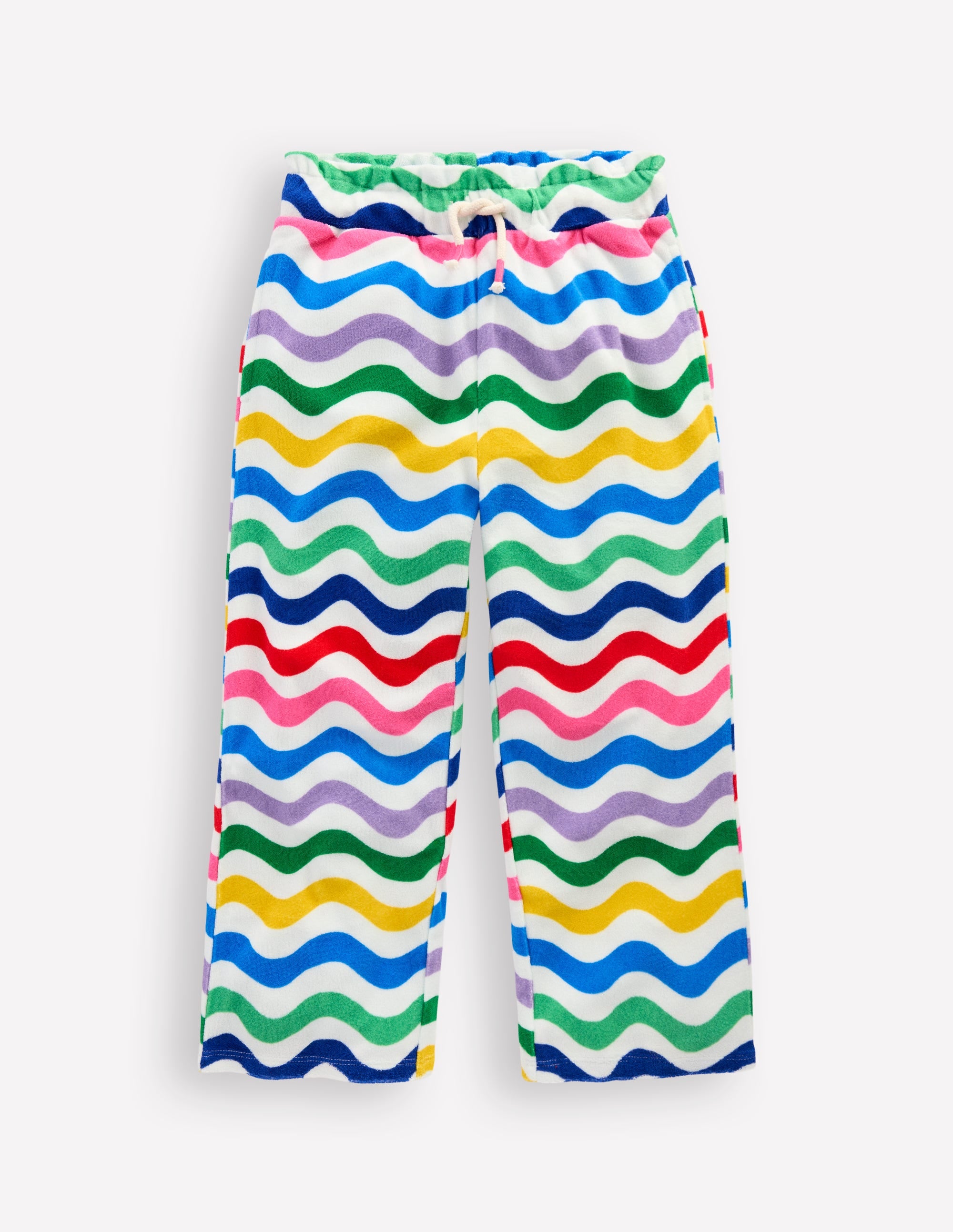 Towelling Pants-Multi Wave