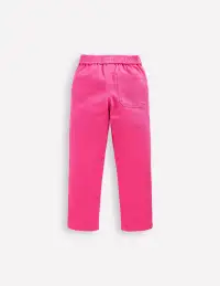 Pull-On Trouser-Sorbet Pink Embroidered(2-3y)