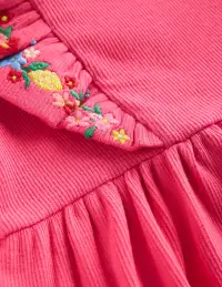 Frieda Embroidered Dress-Rose Petal Pink(2-3y)