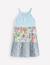 Enola Hotchpotch Jersey Dress-Multi Flowerbed(2-3y)