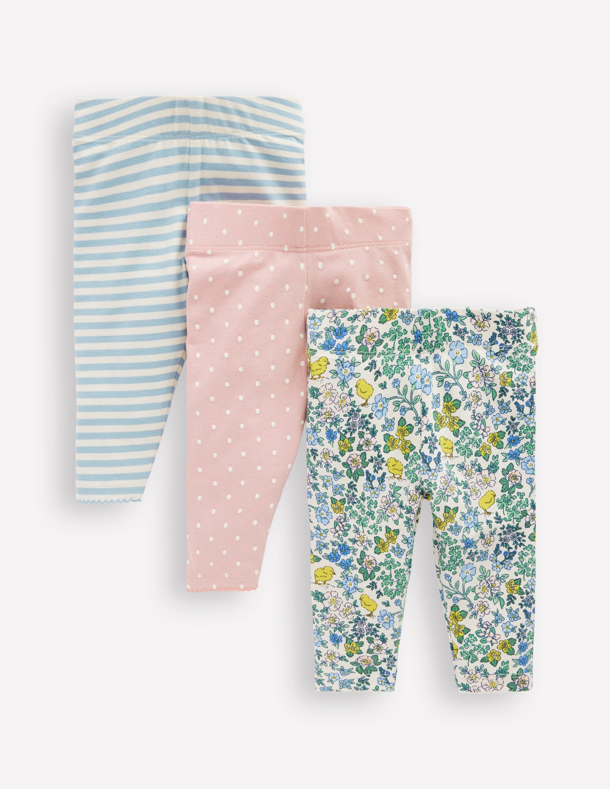 Printed 3 Pack Legging-Multi Chick Floral