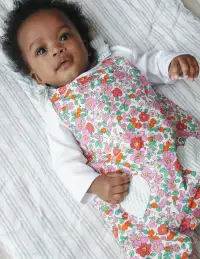 Girls Heart Patch Dungaree-Pink Apple Blossom Floral