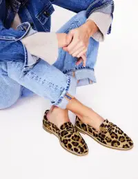 Nya Penny Loafers-Classic Leopard(36)
