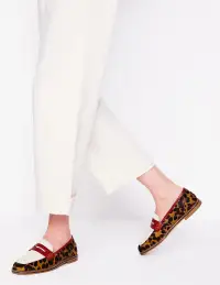 Nya Penny Loafers-Leopard Colourblock(36)