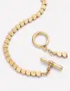 Metal Heart Necklace-Gold(ONE)