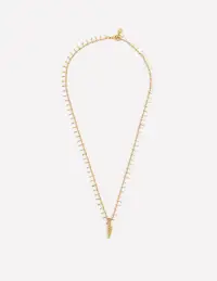 Layering Charm Necklace-Fish