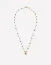 Layering Charm Necklace-Green Heart