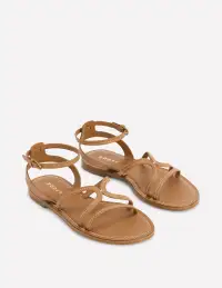 Casual Flat Sandal-Tan(36)