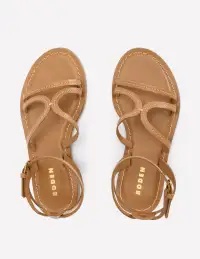 Casual Flat Sandal-Tan(36)