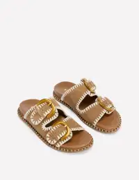 Alberta Footbed Sandal-Tan(36)