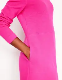 Cornelia Ottoman Dress-Pink Peony(Petite,2)