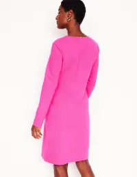 Cornelia Ottoman Dress-Pink Peony(Petite,2)