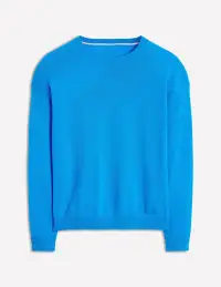 Lydia Cashmere Jumper-Cerulean Blue(XS)