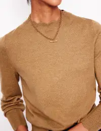 Imi Scalloped Sweater-Fall Leaf(XS)