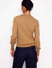 Imi Scalloped Sweater-Fall Leaf(XS)