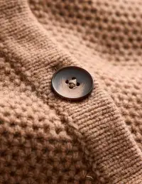 Textured Stitch Cardigan-Praline Brown(2)