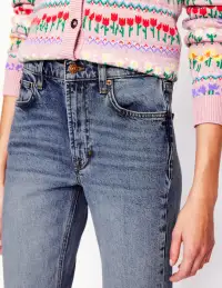Girlfriend Jeans-Light Vintage(Petite,25)