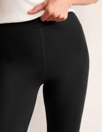 High Rise Jersey Leggings-Black(2)