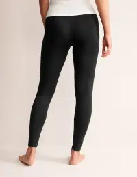 High Rise Jersey Leggings-Black(2)