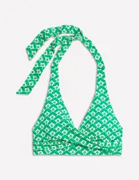 Levanzo Halter Bikini Top-Green Cloud Terrace(2)