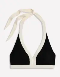Ios V Panel Bikini Top-Black. Ivory(2)