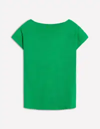 Supersoft Boat Neck T-Shirt-Rich Emerald(2)