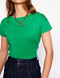 Supersoft Boat Neck T-Shirt-Rich Emerald(2)