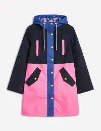 Wells Waterproof Coat-Colourblock(Petite,2)