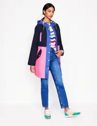 Wells Waterproof Coat-Colourblock(Petite,2)
