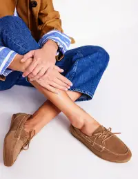 Soft Deck Shoes-Tan