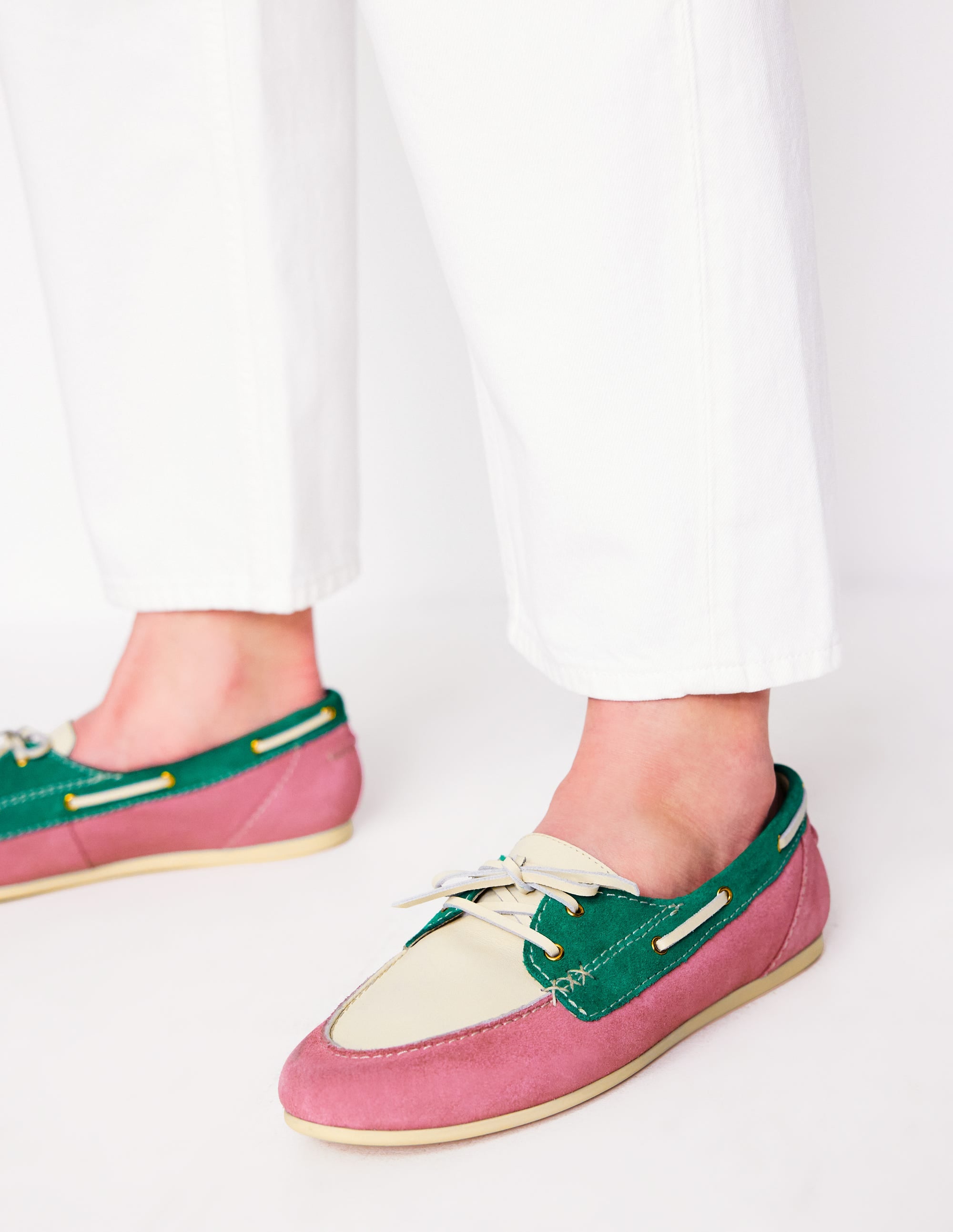 Soft Deck Shoes-Pink Rose