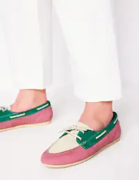 Soft Deck Shoes-Pink Rose