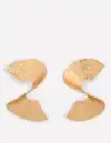 Statement Spiral Earrings-Gold