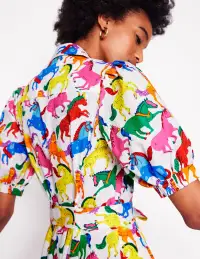 Alexa Maxi Shirt Dress-Multi. Pony Club(Petite,2)